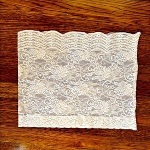 Elegant Lace Tube Top